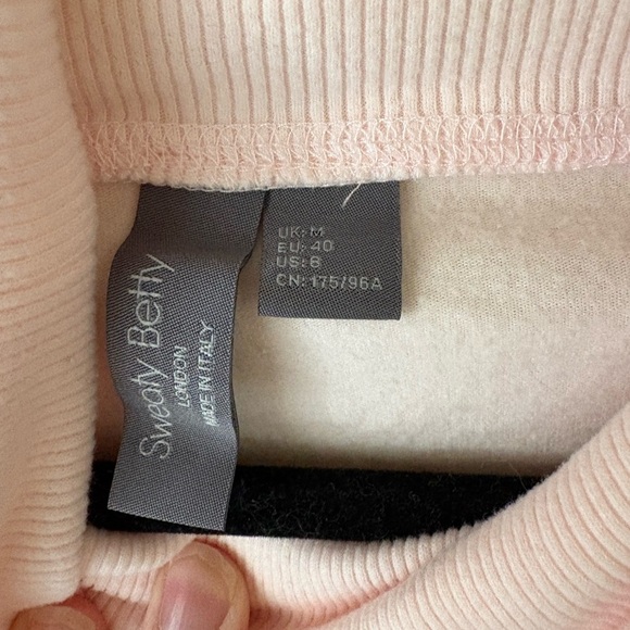 Sweaty Betty Harmonise Luxe Sweatshirt Size 8 - Picture 4 of 9